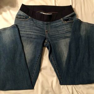 Liz Lange Size 10 maternity jeans boot cut